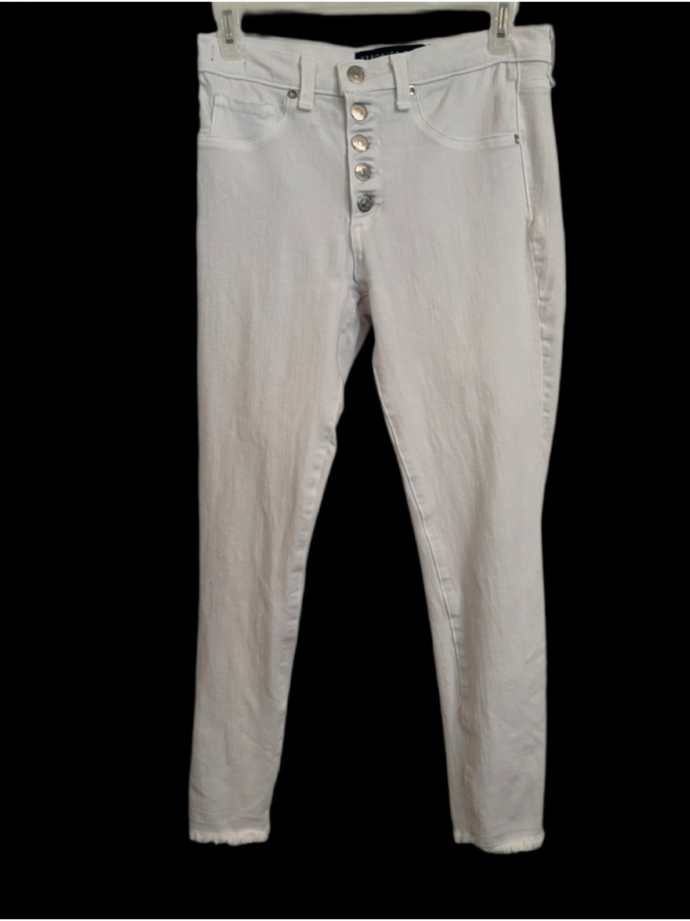Veronica Beard "Debbie" High-Rise Skinny Ankle Jeans